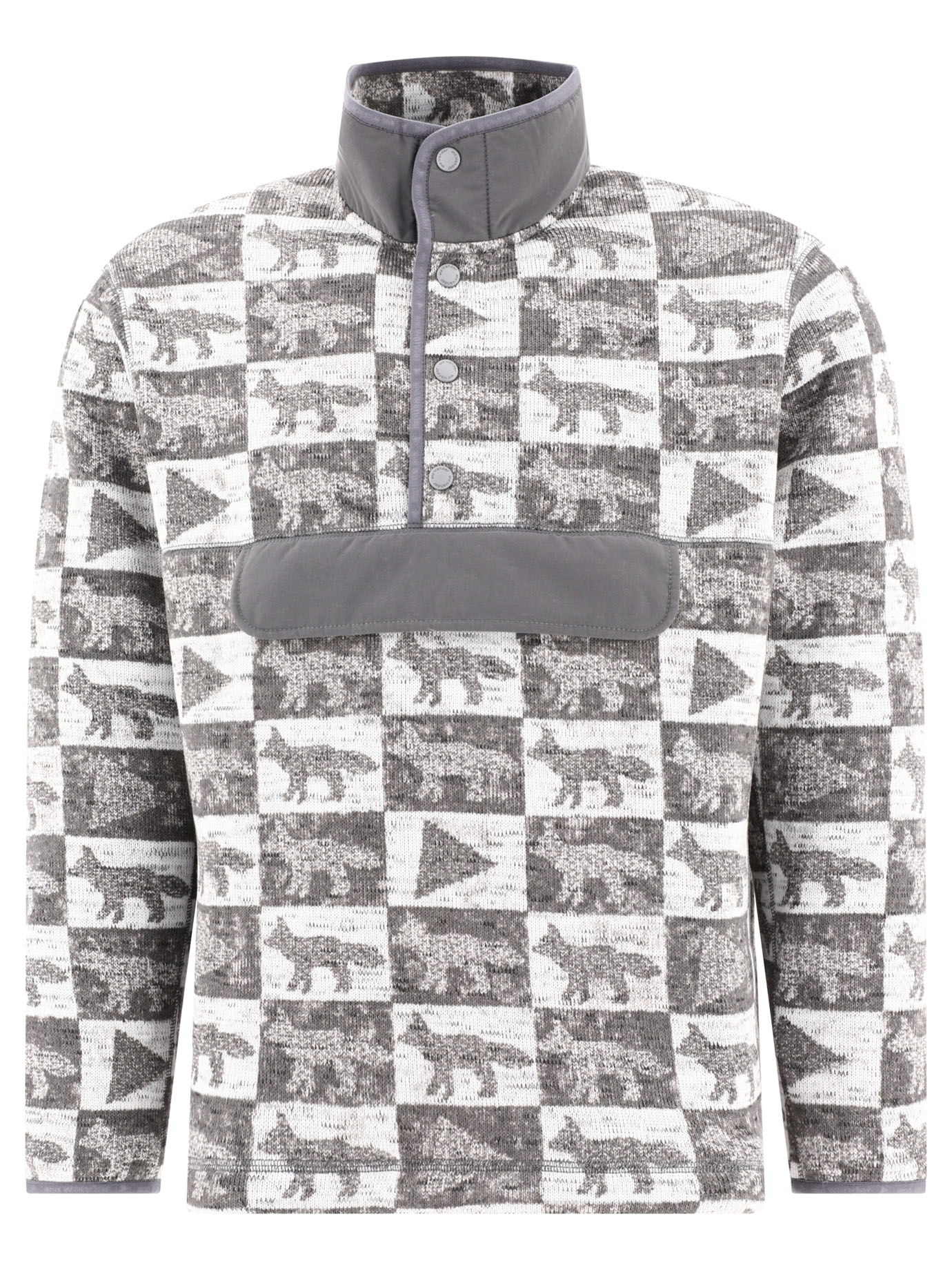 and 완더 x Maison Kitsuné 크루넥